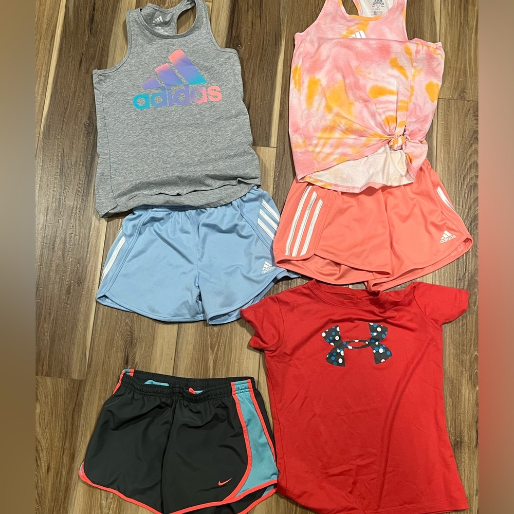 Girls medium name brand lot medium 8-10
